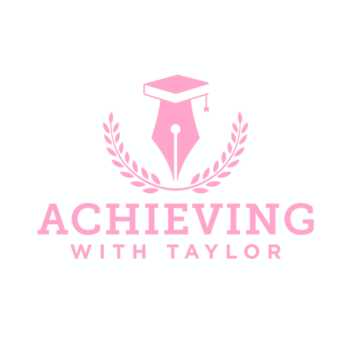 ACHIEVING WITH TAYLOR LOGO